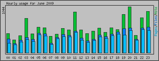 Hourly usage