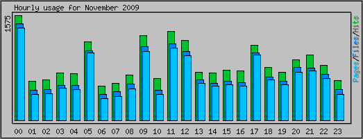 Hourly usage