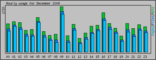Hourly usage